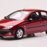 Peugeot 206 S16 Rouge Otto 1:18