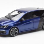 Peugeot 308 GTI Magnetic Bleu Noir Otto 1:18