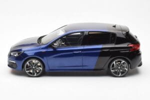 Peugeot 308 GTI Magnetic Bleu Noir Otto 1:18 OT922 Résine — image 3 sur 6