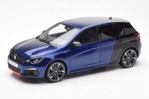 Peugeot 308 GTI Magnetic Bleu Noir Otto 1:18