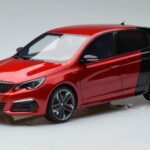 Peugeot 308 T9 GTI Rouge Otto 1:18 OT368 Résine