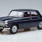 Peugeot 404 Bleu Norev 1:18 184836 Métal