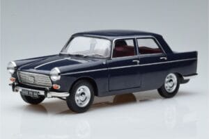 Peugeot 404 Bleu Norev 1:18 184836 Métal