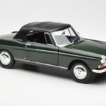 Peugeot 404 Cabriolet Antique Green Édition Limitée Norev 1:18 - image 6 of 8