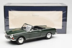 Peugeot 404 Cabriolet Antique Green Édition Limitée Norev 1:18 184829 Métal — image 8 sur 8