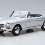Peugeot 404 Cabriolet Argent Norev 1:18