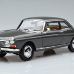 Peugeot 404 Coupé Graphite Gris Norev 1:18