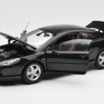 Peugeot 407 Coupé Noir Norev 1:18 - image 2 of 8