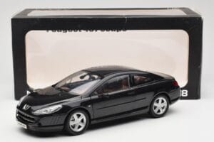 Peugeot 407 Coupé Noir Norev 1:18 184752 Métal — image 8 sur 8