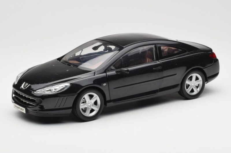 Peugeot 407 Coupé Noir Norev 1:18