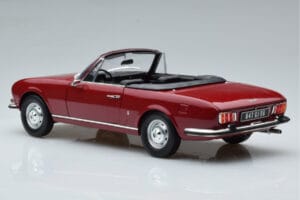 Peugeot 504 Cabriolet Rouge Norev 1:18 184818 Métal — image 7 sur 8