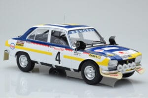 Peugeot 504 Ti #4 T. Makinen / H. Liddon Rally Morocco 1975 IXO 1:18 18RMC044B Métal — image 4 sur 6