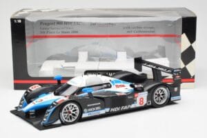 Peugeot 908 HDI FAP LMP1 #8 M. Lamy / S. Sarrazin / A. Wurz 5th Place 24 Hours of Le Mans 2008 Minichamps 1:18 150081208 Méta — image 6 sur 6