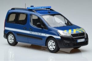 Peugeot Partner Gendarmerie Norev 1:18 184895 Métal — image 4 sur 6