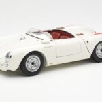 Porsche 550 Spyder Édition 70 Ans Blanc Schuco 1:18