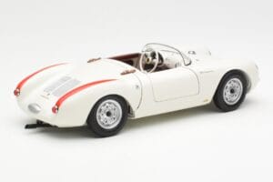 Porsche 550 Spyder Édition 70 Ans Blanc Schuco 1:18 450033300 Métal — image 3 sur 8