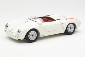 Porsche 550 Spyder Édition 70 Ans Blanc Schuco 1:18