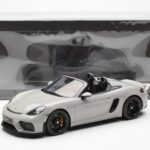 Porsche 718 Spyder Crayon Gris GT Spirit 1:18 - image 6 of 6