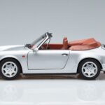 Porsche 911 964 Carrera 2 Cabriolet Argent Norev 1:18 187330 Métal - image 4 of 7