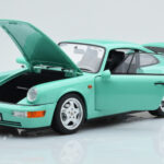 Porsche 911 964 Carrera 2 Mint Vert Norev 1:18 - image 2 of 8
