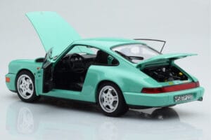 Porsche 911 964 Carrera 2 Mint Vert Norev 1:18 187327 Métal — image 3 sur 8