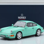 Porsche 911 964 Carrera 2 Mint Vert Norev 1:18 - image 8 of 8