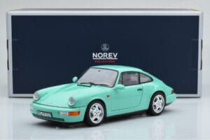 Porsche 911 964 Carrera 2 Mint Vert Norev 1:18 187327 Métal — image 8 sur 8