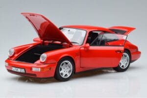 Porsche 911 964 Carrera 2 Rouge Norev 1:18 187320 Métal — image 2 sur 7