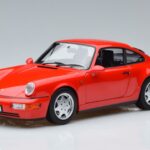 Porsche 911 964 Carrera 2 Rouge Norev 1:18 187320 Métal