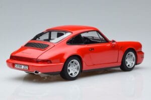 Porsche 911 964 Carrera 2 Rouge Norev 1:18 187320 Métal — image 3 sur 7