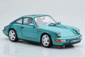 Porsche 911 964 Carrera 2 Wimbledon Vert Norev 1:18 187329 Métal — image 6 sur 8