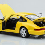 Porsche 911 964 Carrera 2 Jaune Norev 1:18 - image 3 of 8