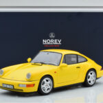 Porsche 911 964 Carrera 2 Jaune Norev 1:18 - image 8 of 8