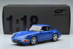 Porsche 911 964 Carrera RS 3.6 Bleu GT Spirit 1:18 GT887 Résine — image 6 sur 6