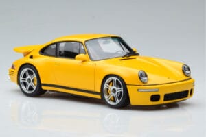 Porsche 911 964 RUF CTR Anniversary Blossom Jaune Almost Real 1:18 880301 Métal — image 6 sur 8