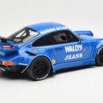 Porsche 911 964 RWB Osho Arrow Bleu GT Spirit 1:18 - image 2 of 6