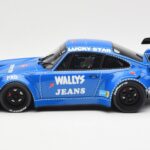 Porsche 911 964 RWB Osho Arrow Bleu GT Spirit 1:18 - image 3 of 6