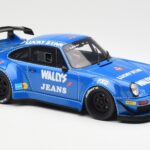 Porsche 911 964 RWB Osho Arrow Bleu GT Spirit 1:18 - image 4 of 6