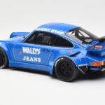Porsche 911 964 RWB Osho Arrow Bleu GT Spirit 1:18 - image 5 of 6