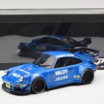 Porsche 911 964 RWB Osho Arrow Bleu GT Spirit 1:18 - image 6 of 6