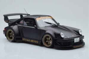 Porsche 911 964 RWB Stella Artois Noir GT Spirit 1:18 GT421 Résine — image 4 sur 6