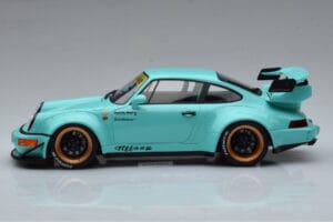 Porsche 911 964 RWB Tiffany Bleu GT Spirit 1:18 GT875 Résine — image 3 sur 6