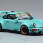Porsche 911 964 RWB Tiffany Bleu GT Spirit 1:18 - image 4 of 6