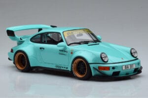 Porsche 911 964 RWB Tiffany Bleu GT Spirit 1:18 GT875 Résine — image 4 sur 6