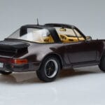 Porsche 911 964 Turbo Targa Marron Norev 1:18 187665 Métal - image 3 of 8