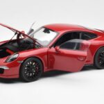 Porsche 911 991 Carrera GTS Carmine Rouge Schuco 1:18 - image 2 of 8