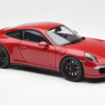 Porsche 911 991 Carrera GTS Carmine Rouge Schuco 1:18 - image 6 of 8