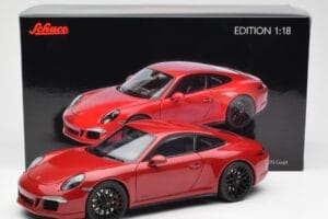 Porsche 911 991 Carrera GTS Carmine Rouge Schuco 1:18 450039000 Métal — image 8 sur 8