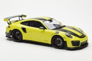 Porsche 911 991.2 GT2 RS Vert Clair Avec Jantes Magnésium Noires Minichamps 1:18 155068300 Métal — image 4 sur 6
