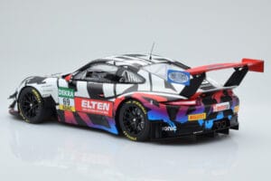 Porsche 911 GT3 R Iron Force by Ring Police #69 J. van Slooten / L. Luhr ADAC GT Masters 2018 Minichamps 1:18 153186969 Métal — image 4 sur 5